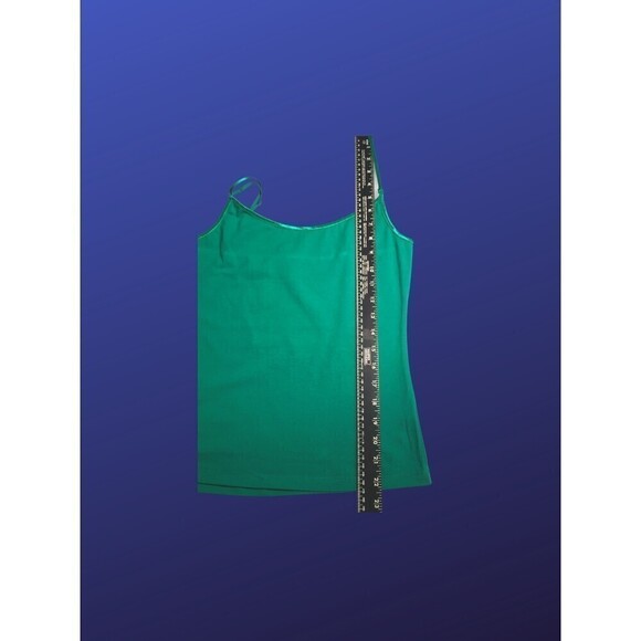 BOZZOLO Basic Cami Camisole Tank Top, KELLY GREEN, Women's Size Large, NWOT - Picture 5 of 7